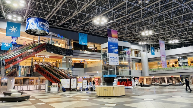 新千歳空港の景色