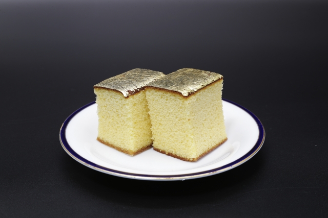 石川　金箔カステラ（金沢金箔）
