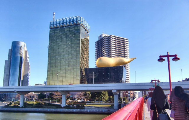 東京　浅草の風景
